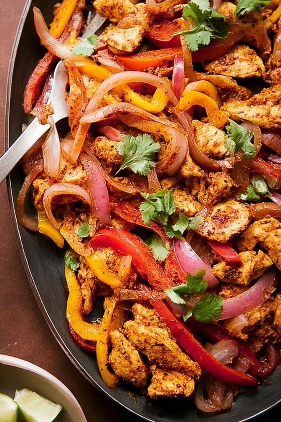 Sheet Pan Chicken Fajitas
