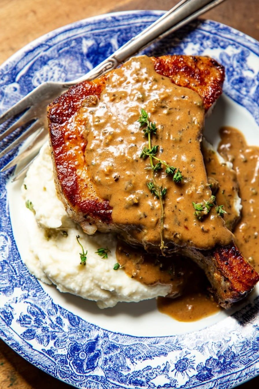 Southern Smothered Pork Chops