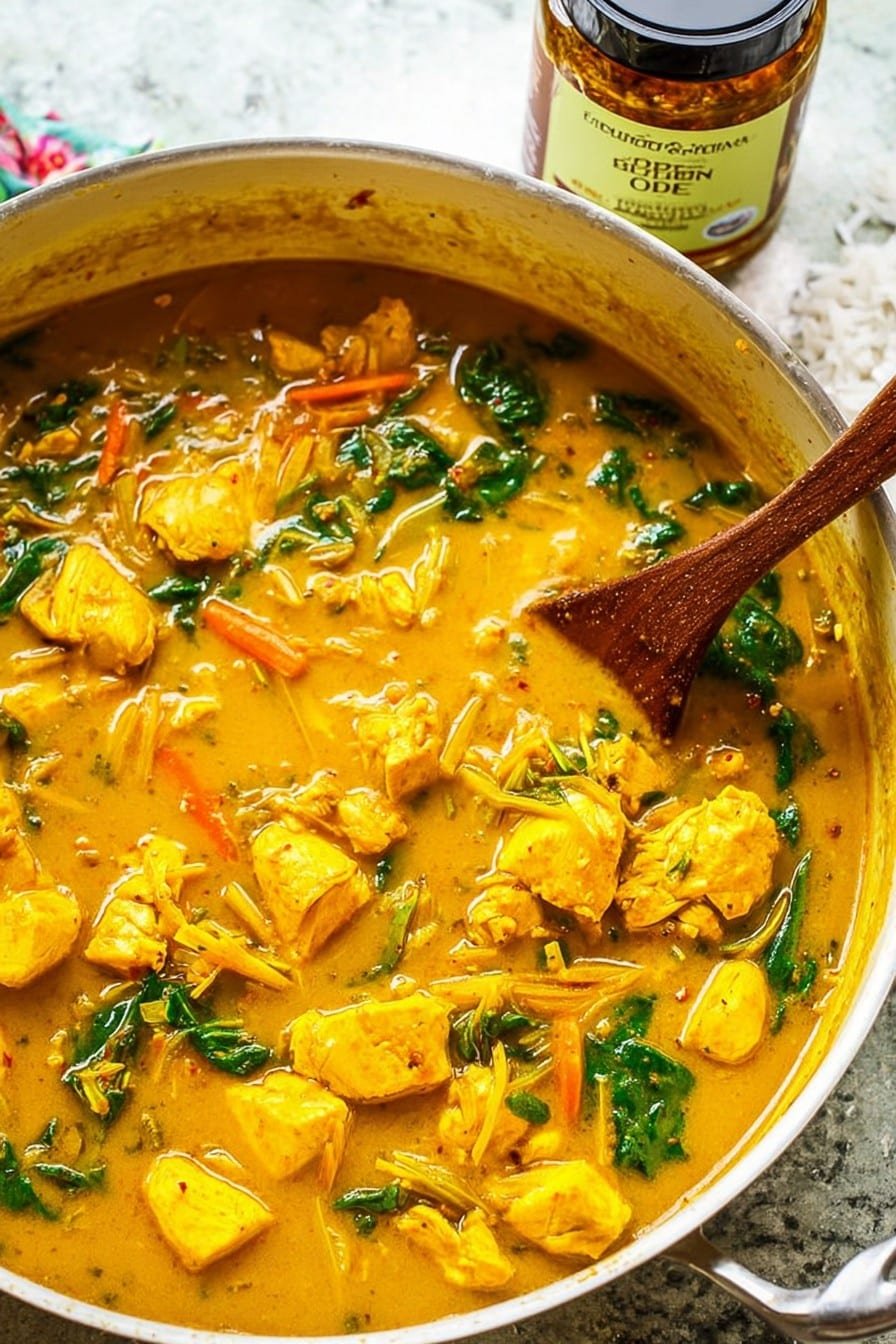 Yellow Thai Chicken Coconut Curry
