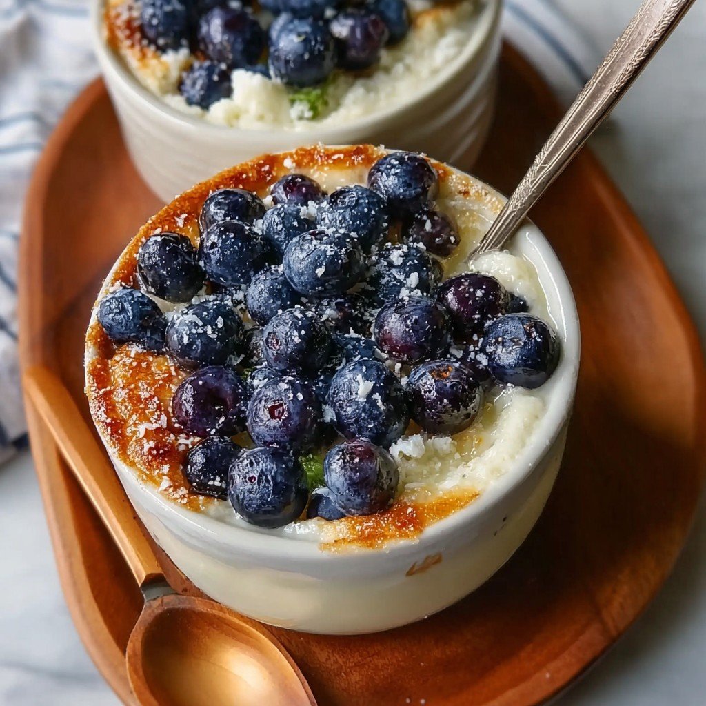 Baked Blueberry Cottage Cheese Breakfast Bowls