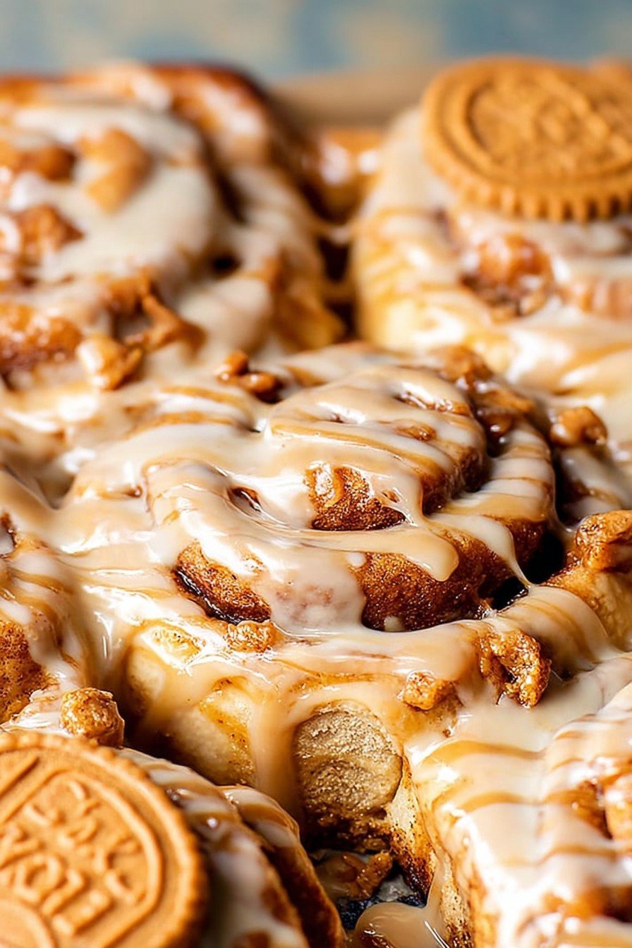 Biscoff Cinnamon Rolls