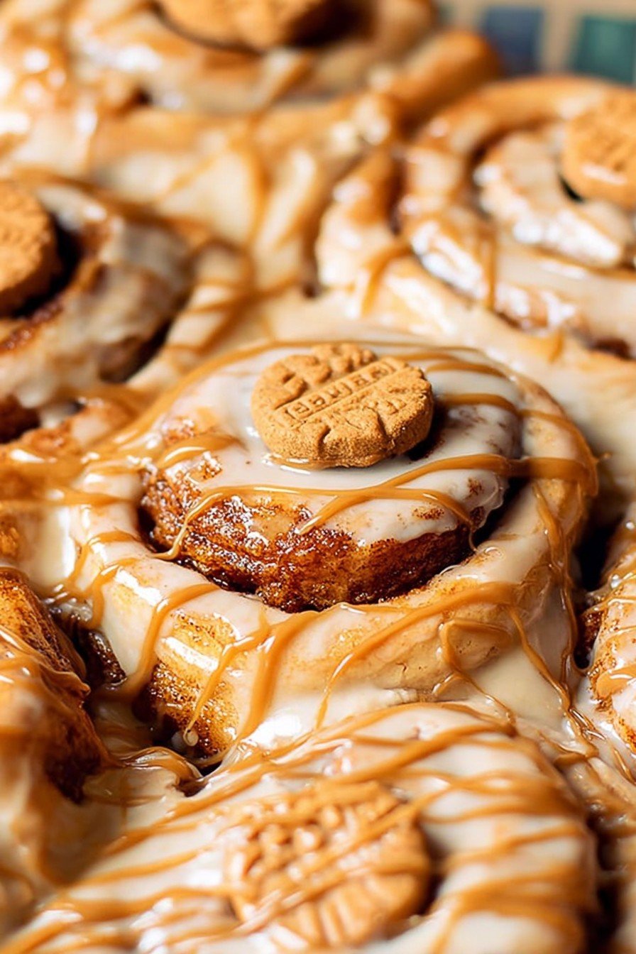 Biscoff Cinnamon Rolls