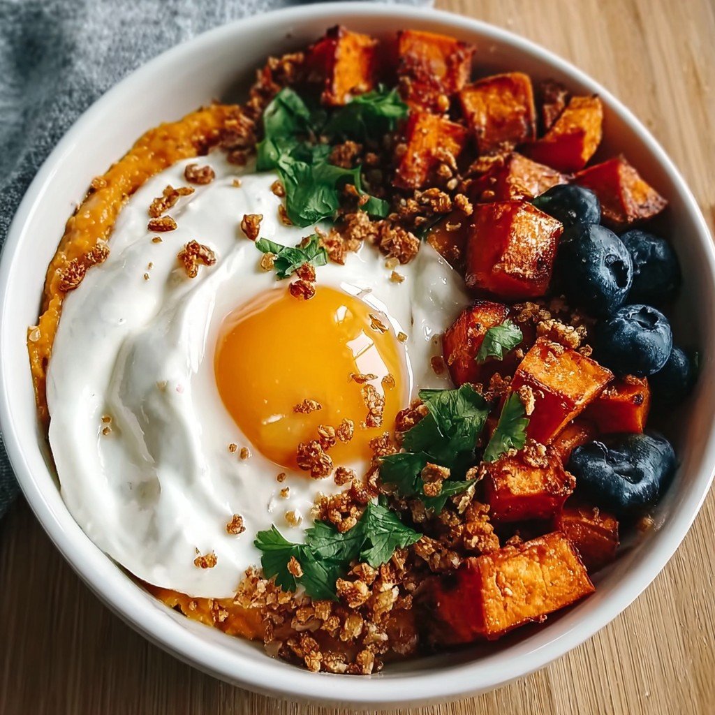 Delicious Sweet Potato Breakfast Bowl