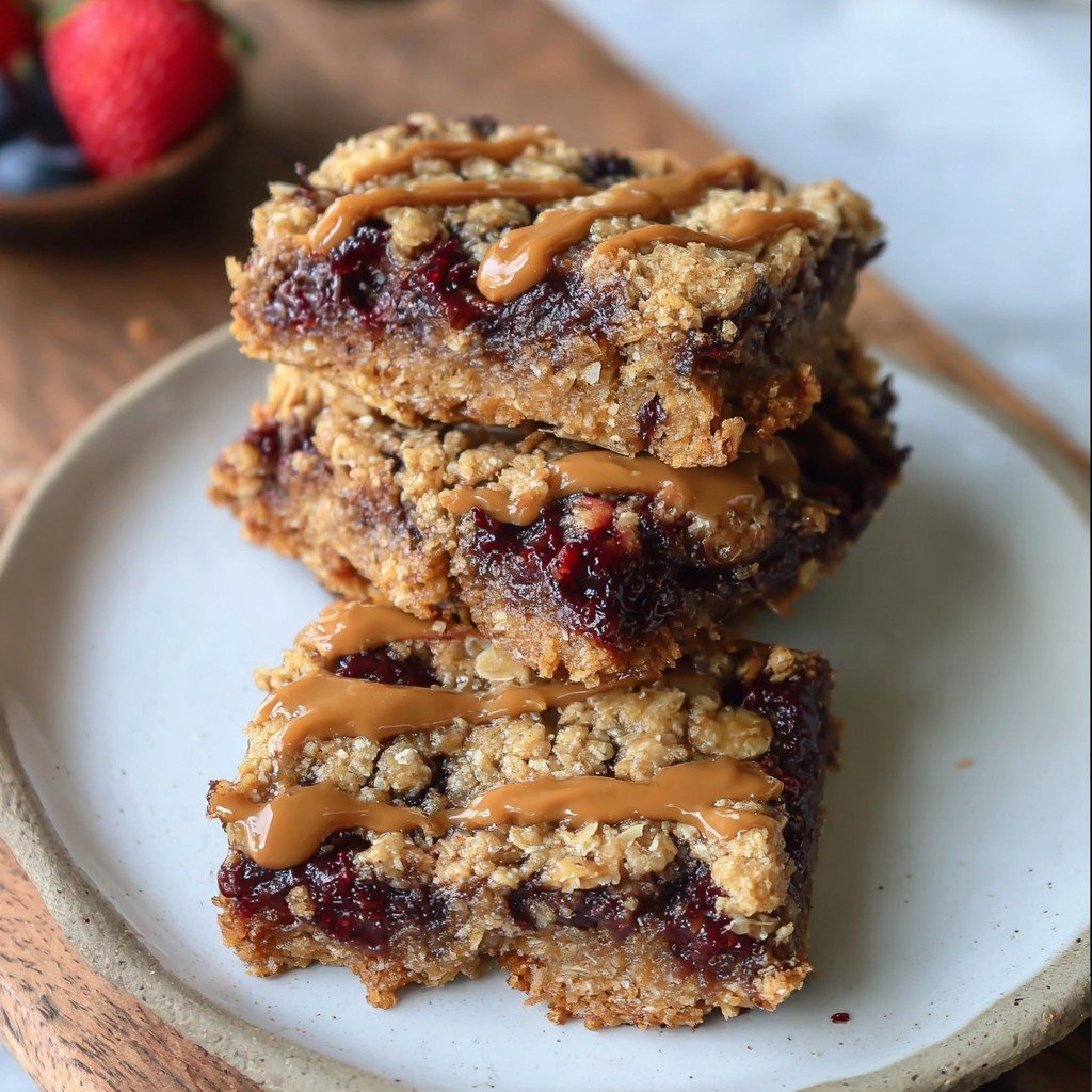 Healthy Oatmeal Bars Breakfast (Gluten Free + Vegan)