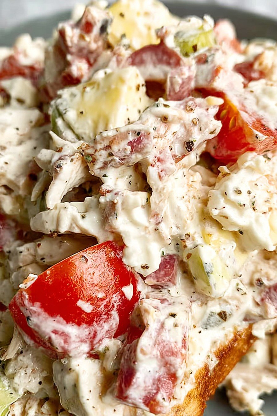 Italian Grinder Chicken Salad