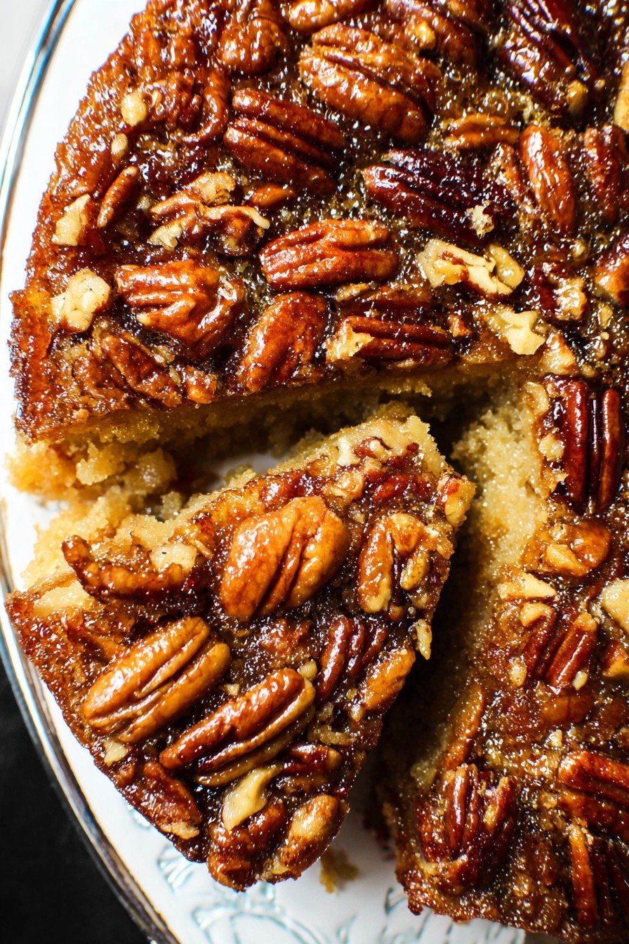 Pecan Upside Down Cake Recipe