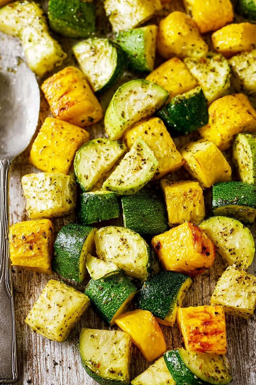 Roasted Zucchini and Squash