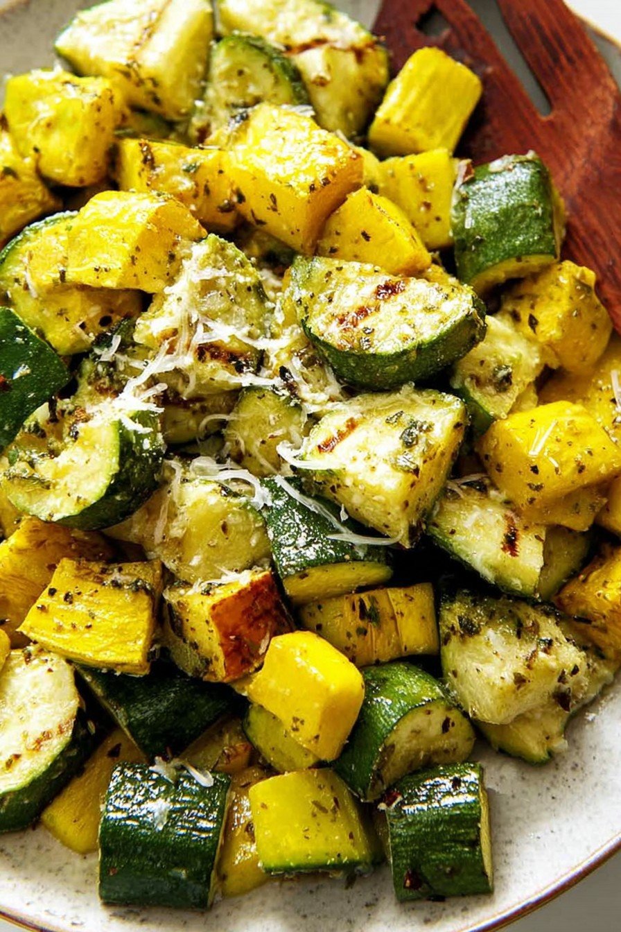 Roasted Zucchini and Squash