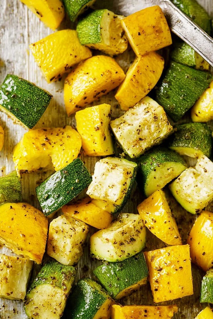 Roasted Zucchini and Squash