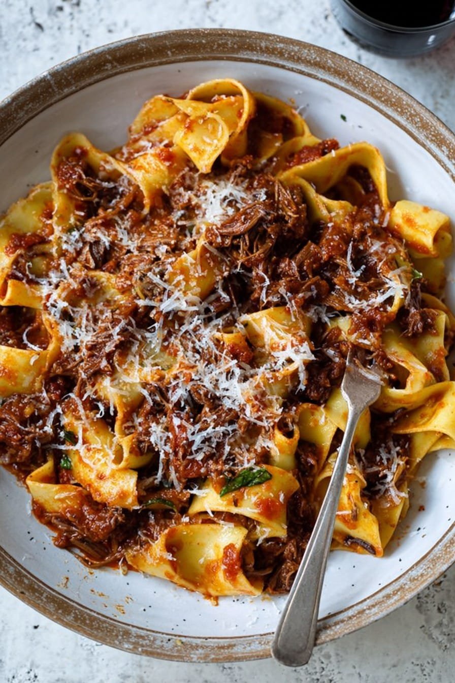 Slow Cooked Beef Shin Ragù