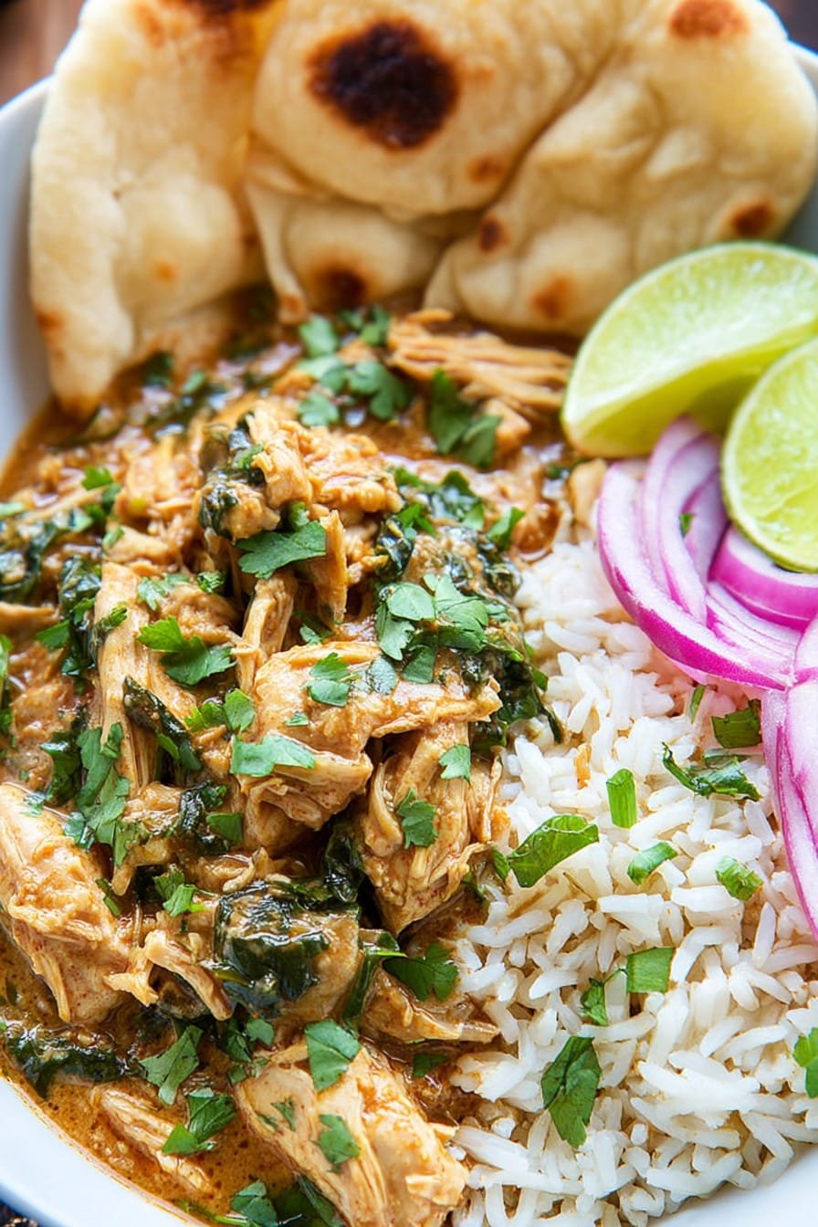 Slow Cooker Thai Basil Chicken Curry