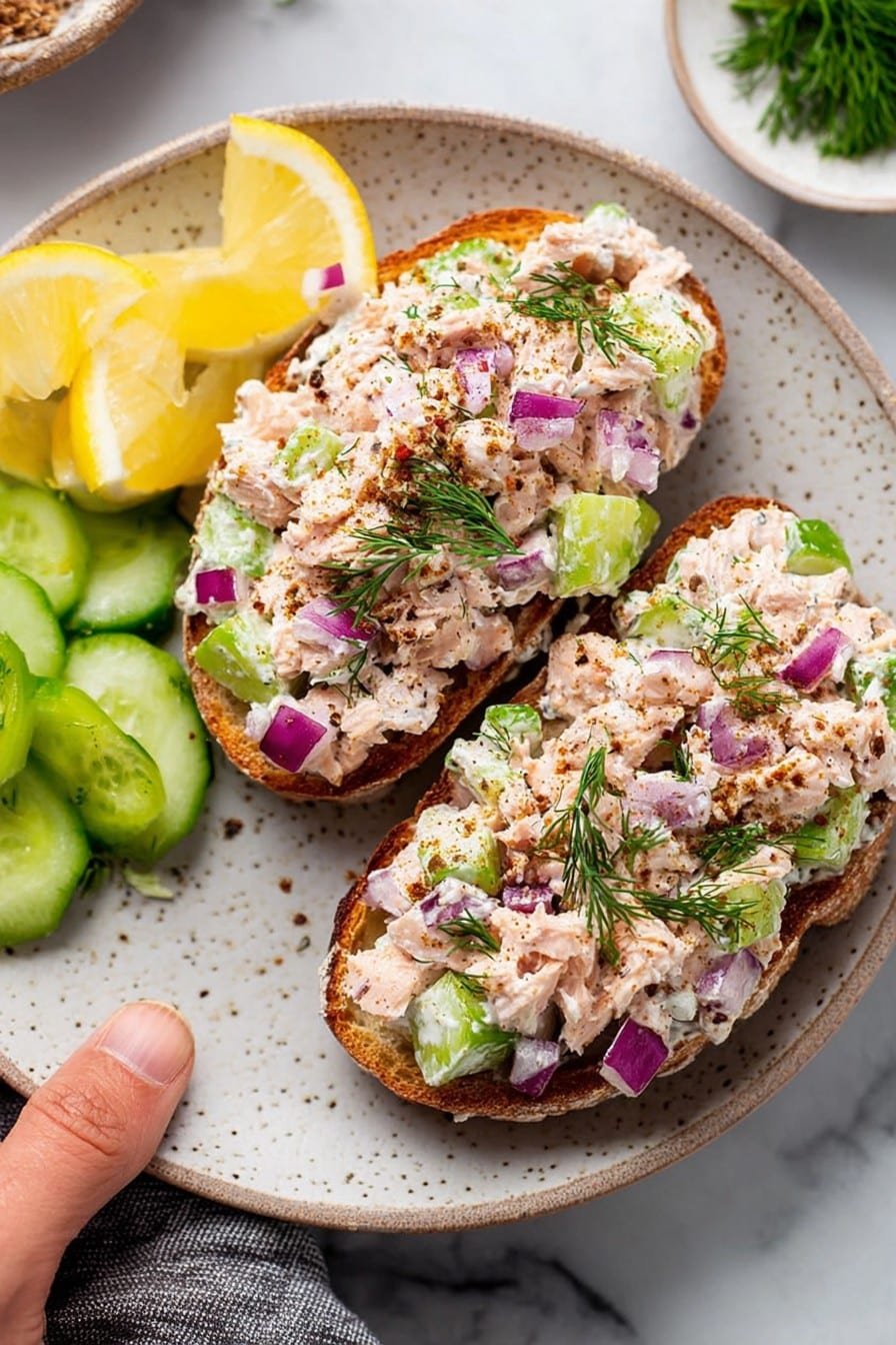 Easy 5-Minute Salmon Salad