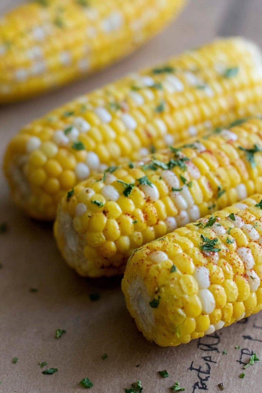 Easy Air Fryer Corn on the Cob (Sweet and Charred)