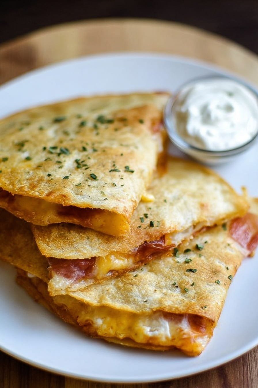 Easy Air Fryer Quesadillas