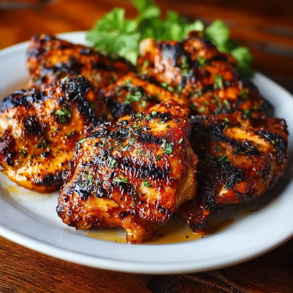 Easy Grilled Boneless Chicken Thighs for Healthy Dinner