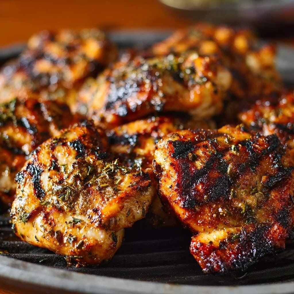 Easy Grilled Boneless Chicken Thighs for Healthy Dinner