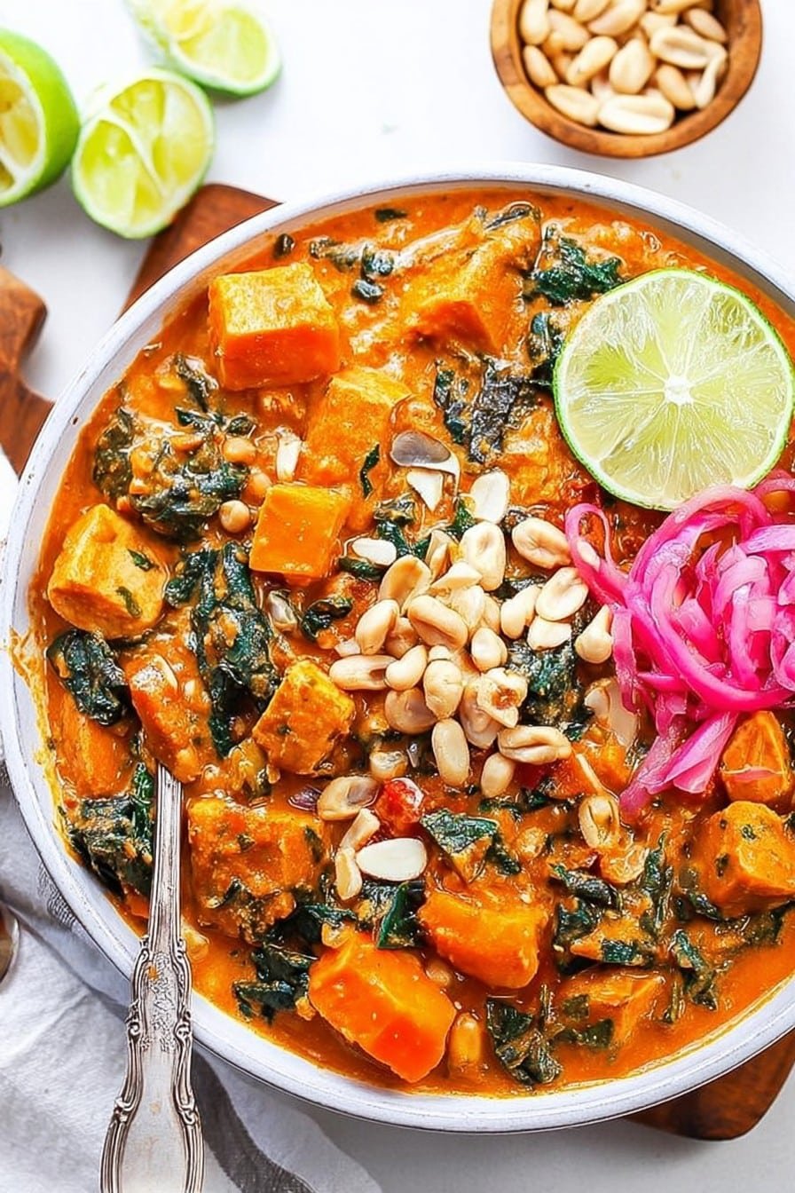 High Protein African Peanut Stew