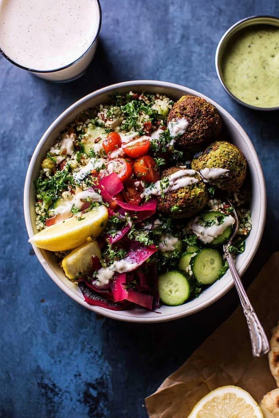 Mediterranean Falafel Bowl